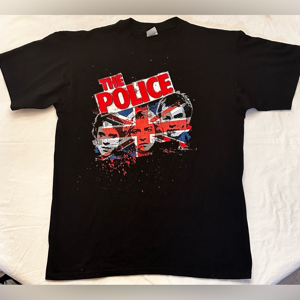 The Police World Tour 2007-2008 Tour Shirt S Small Sting Vintage
